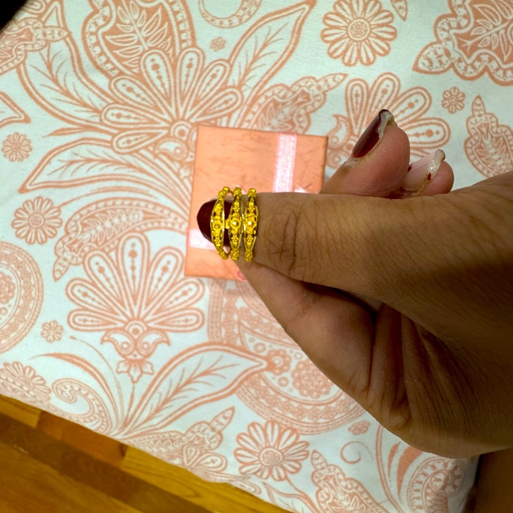 Size 6.5 Indian Gold Ring
